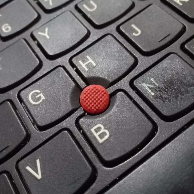 Trackpoint Trackball Laptop Tombol Karet Merah Mouse Pointer untuk Lenovo Thinkpad