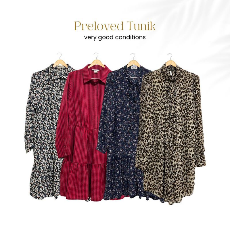 Preloved Blouse Tunik H&M Baju Atasan Wanita Murah