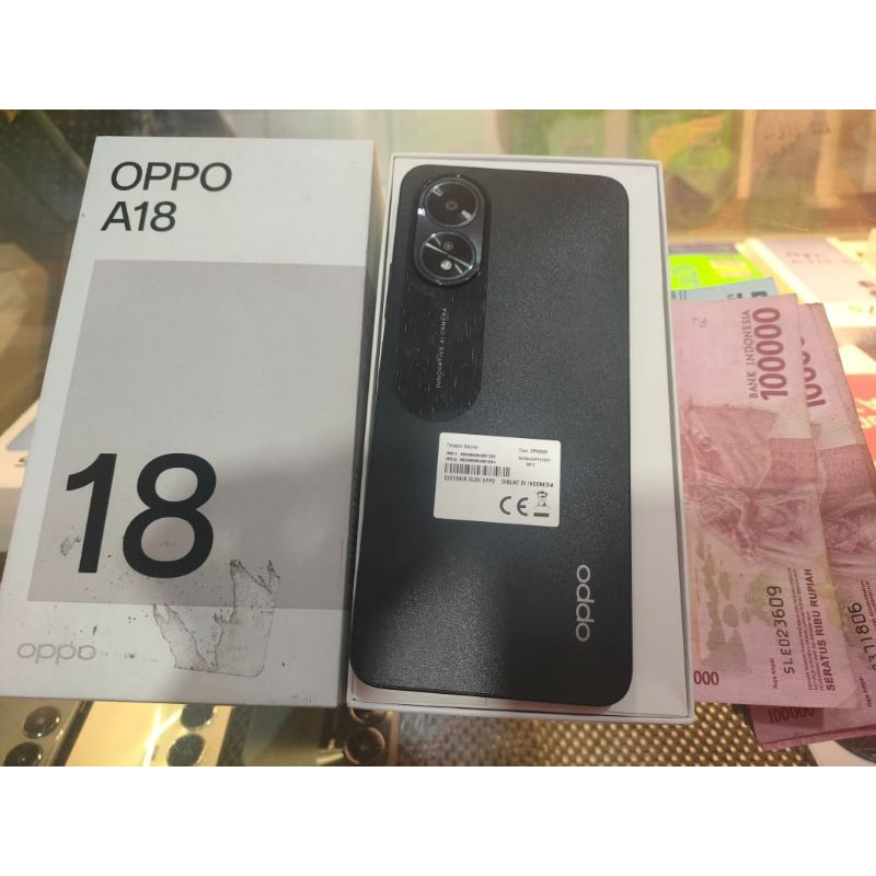 OPPO A18 4/128 SEKEN FULLSET