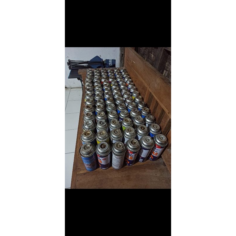 gas kaleng kosong