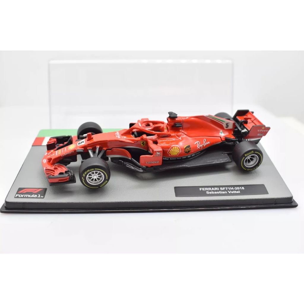 Diecast F1 Ferrari SF71H #5 Season 2018 Sebastian Vettel 1/43 Altaya