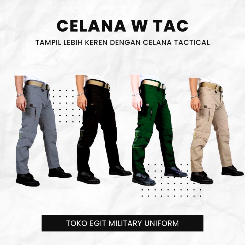 Celana tactical W-TAC - Celana Tactical Cargo W-Tac