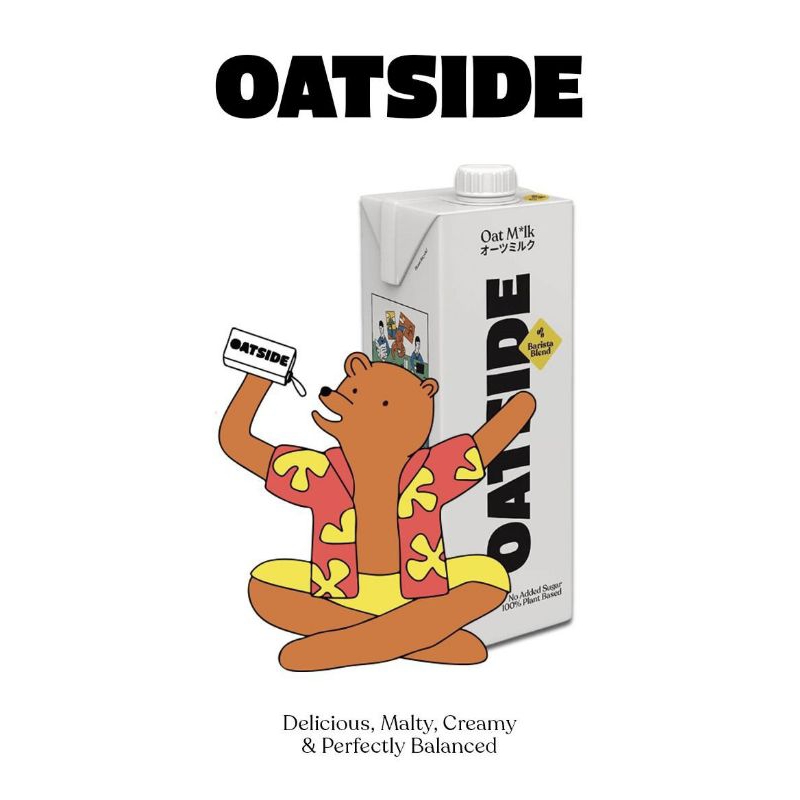

OATSIDE SUSU NABATI BARISTA BLEND 1 LITER
