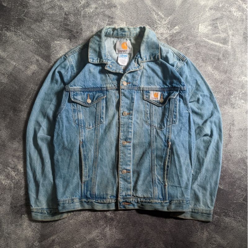 Jacket Carhartt Trucker Ripped Second Thrift Original