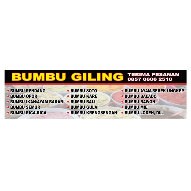 

Aneka bumbu giling
