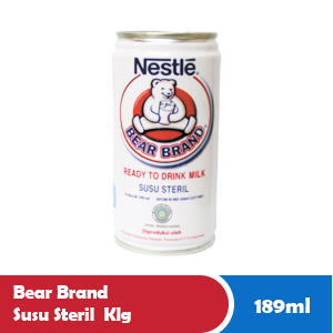 

BEAR BRAND SUSU STERIL 189mL