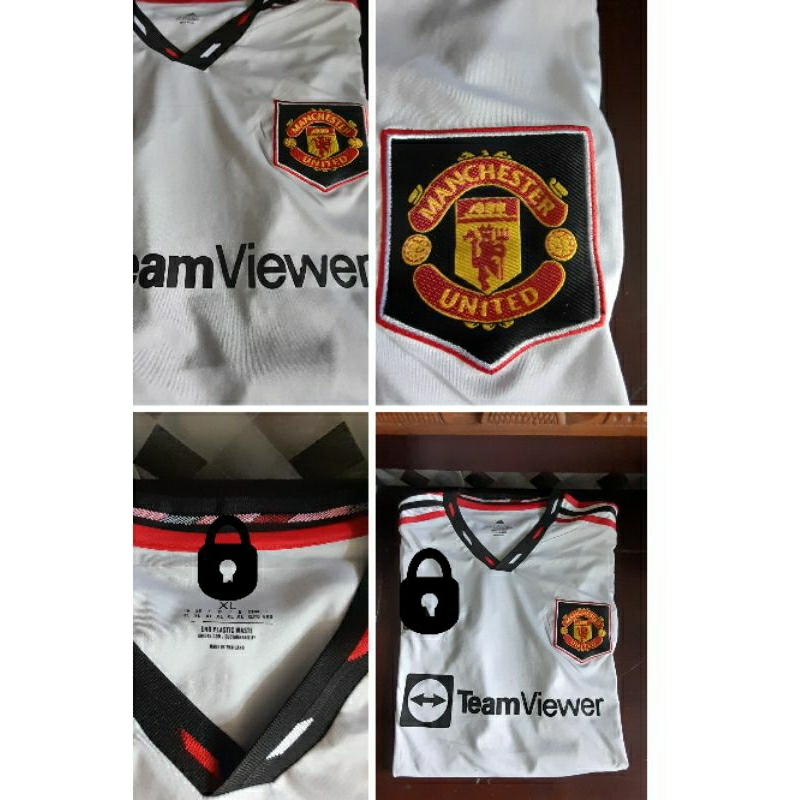 Jersey Manchester United Away Putih Musim 2022/2023 GO