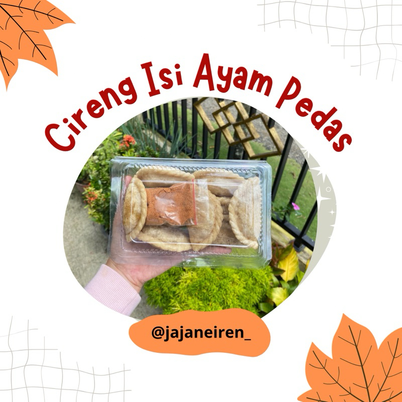 

Cireng Isi Ayam Suwir pedas by Jajaneiren_ Free Bubuk Cabai