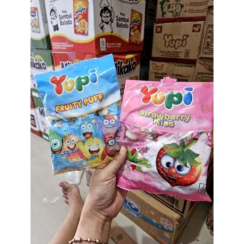 

Yupi Permen Gummy Jelly Kemasan Bag 120gr