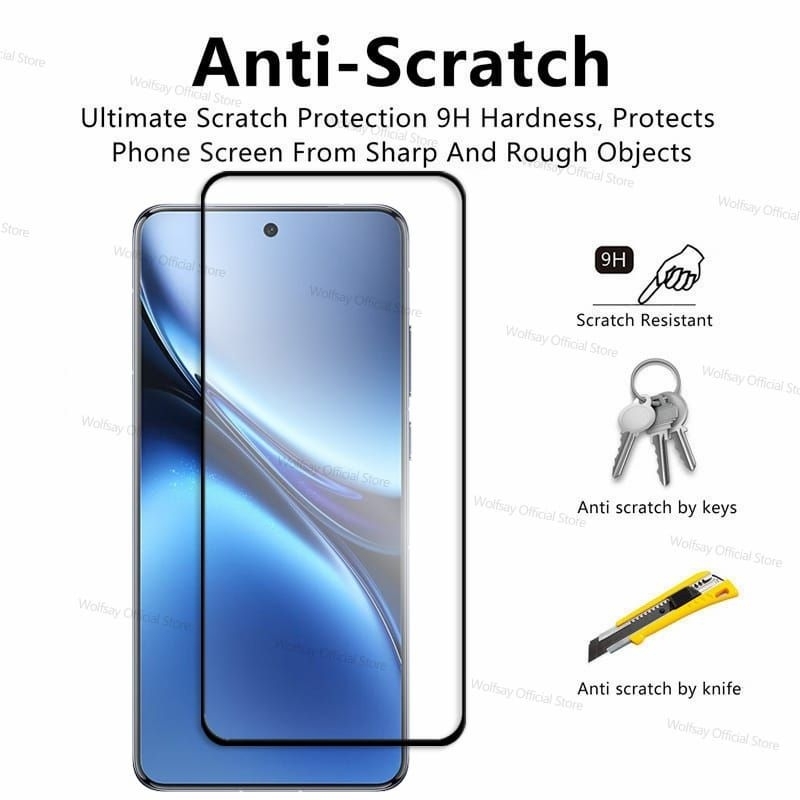Tempered Glasd VIVO X200 / X200 PRO / X200 PRO MINI Premium Full Cover
