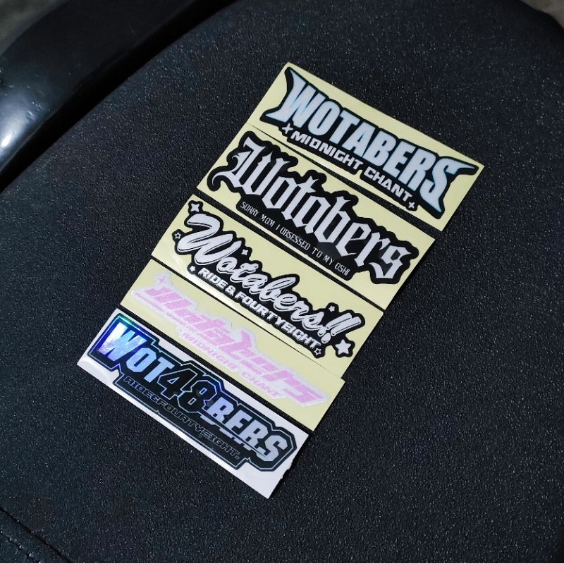 

WOTABERS "MIDNIGHT CHANT" STICKER PACK