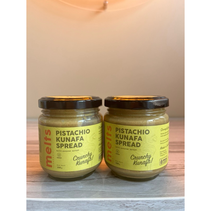 

Melts Pistachio Kunafa Spread | Selai Pistachio