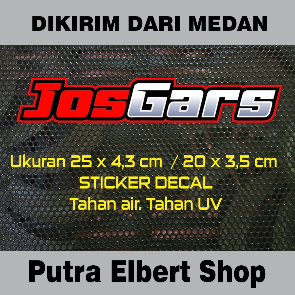 

Sticker Decal Vinyl Tahan Air JOS GARS