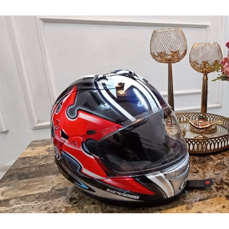 Arai RX7X repaint Nakano Shuriken Silver