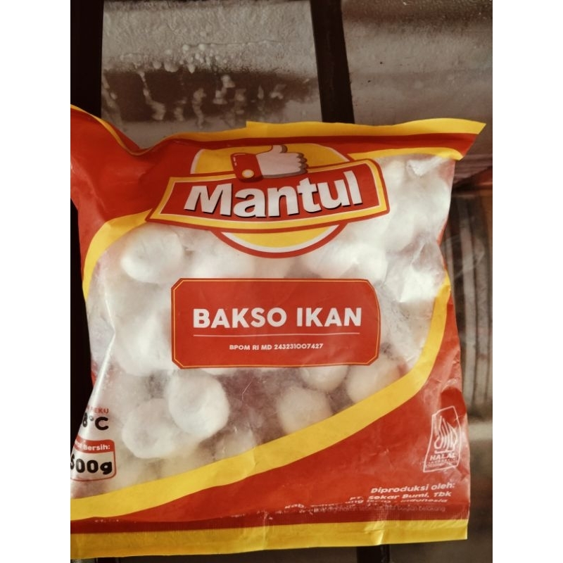 

Mantul Bakso Ikan 500g