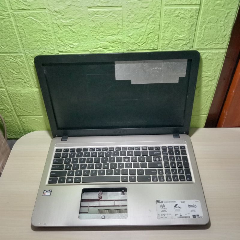 Kesing case Casing Original Laptop Asus X540Y