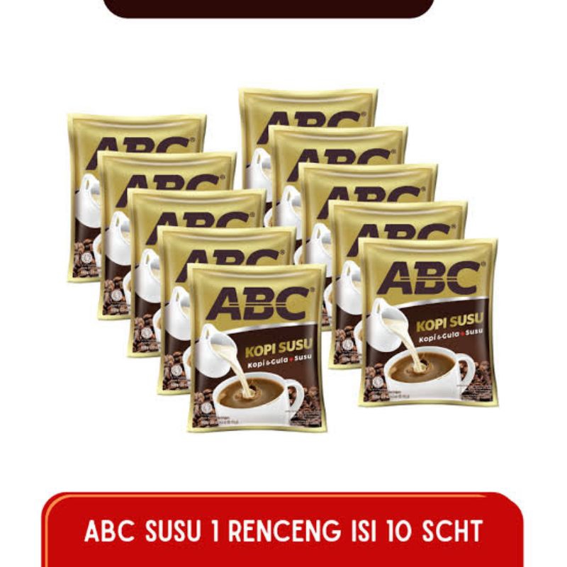 

ABC KOPI SUSI (kopi & gula + susu) |Original 100✓