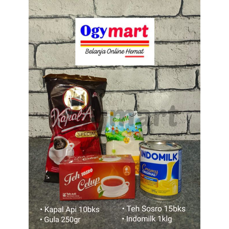 

Paket Sembako Manis 4 Macam