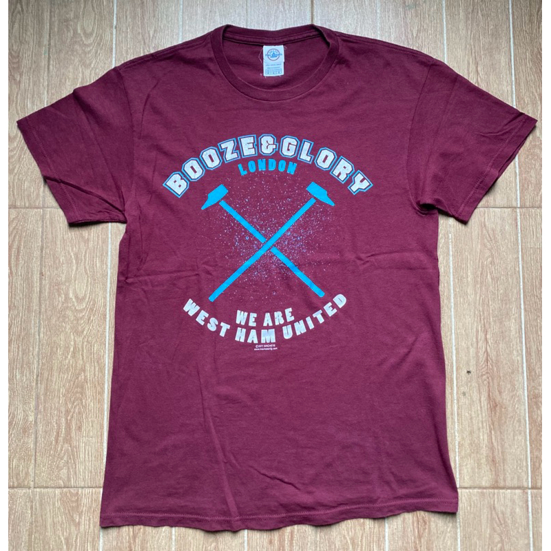 Tshirt Booze And Glory - We Are West ham United