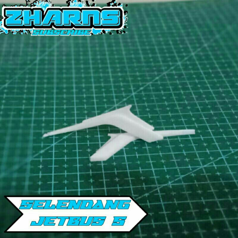 Selendang miniatur bus jetbus 5
