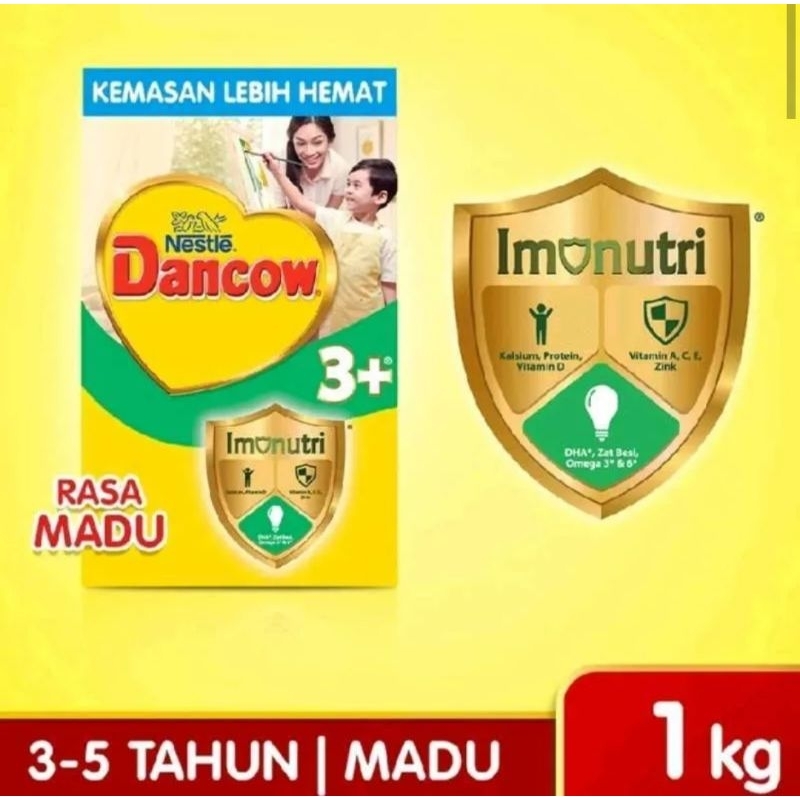 

Nestle Dancow 3+ Imunutri Madu 1 Kg