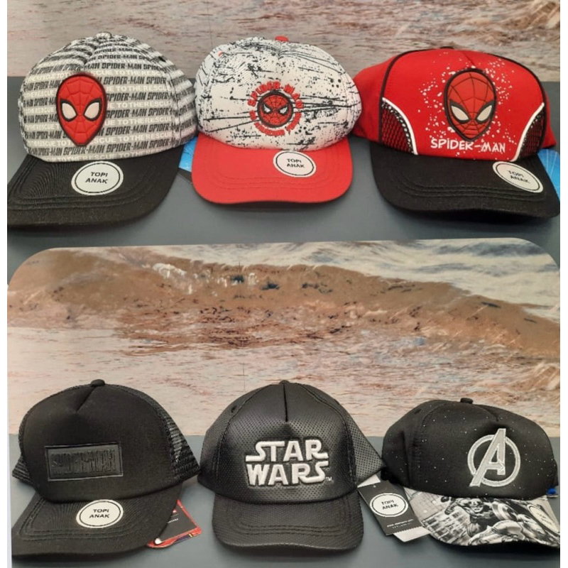 SALE topi anak karakter marvel by Matahari