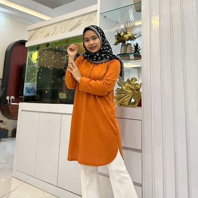 22 Tren Terbaru KAOS TUNIK PHENOMENAL  FENOMENAL FULL TAG KAOS POLOS LENGAN PANJANG KAOS TUNIK MODEL