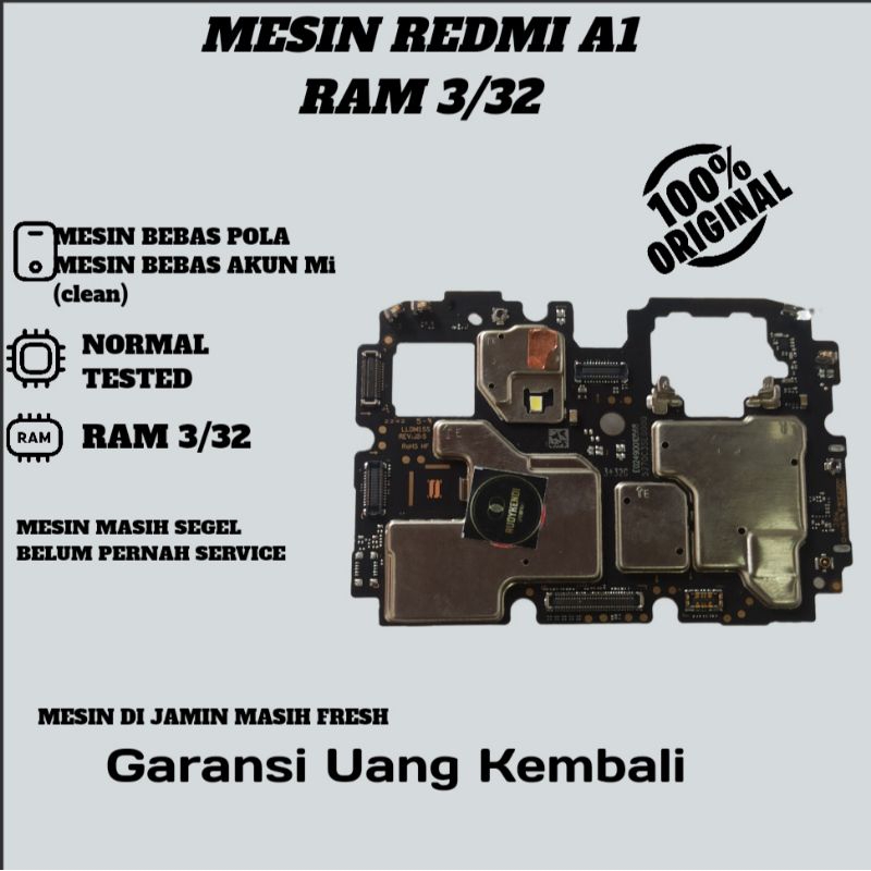 MESIN REDMI A1/A2  RAM 3/32 NORMAL TINGGAL PAKAI