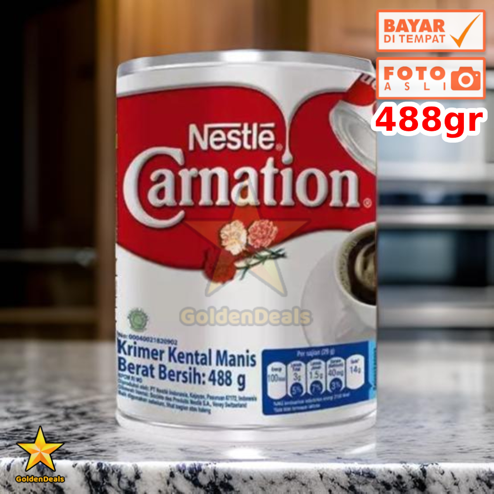 

[488 Gram] Nestle Carnation Krimer Kental Manis 488 gr