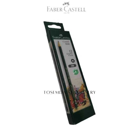 

Pensil Faber Castell 9000 - Lengkap HB /H/ F/ HB/ HARGA SATUAN/PCS Barang 100% ORIGINAL dan BERKUALITAS ! - HB, 1 pcs