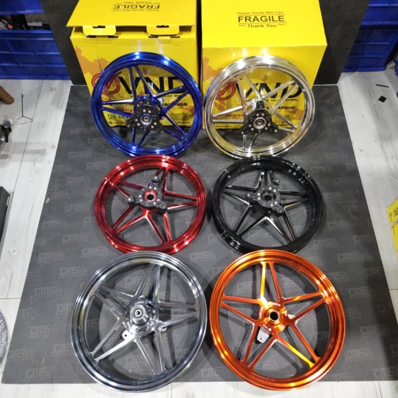 Velg Velek VND Bintang Racing V Speed V2 New Yamaha Nmax New Neo Turbo Ring 14 x 185 215