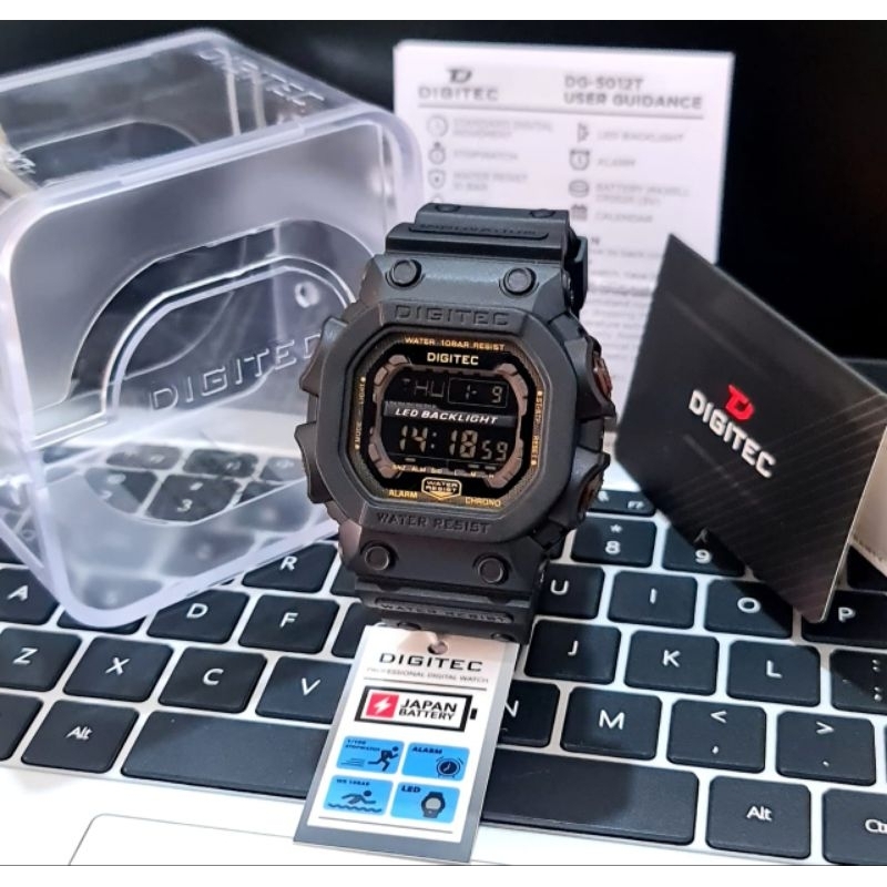 Jam tangan Tactical Digitec / Jam tangan original DG-5012 T Jam tangan waterister