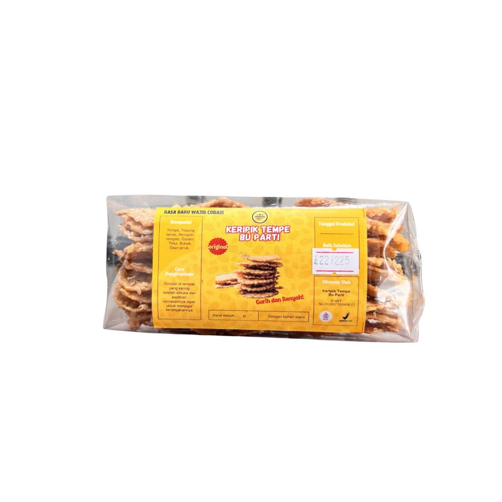 

KERIPIK TEMPE ORIGINAL KHAS MALANG