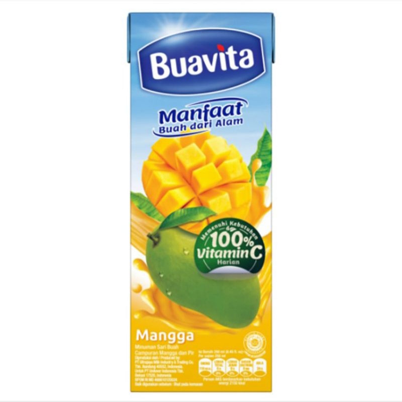 

Buavita Jus Buah Asli Mangga 245 ml