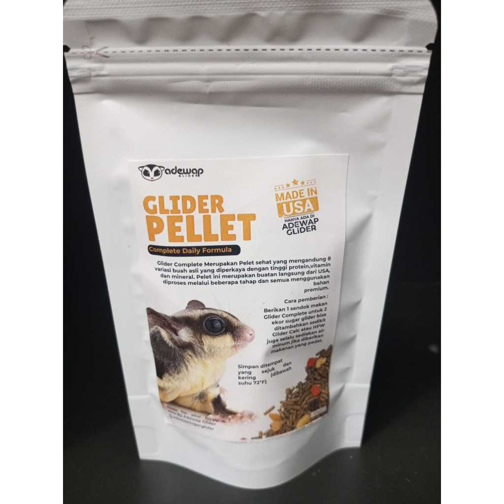 ADEWAP GLIDER Glider Pellet Makanan Sugar Glider Complete Daily Formula