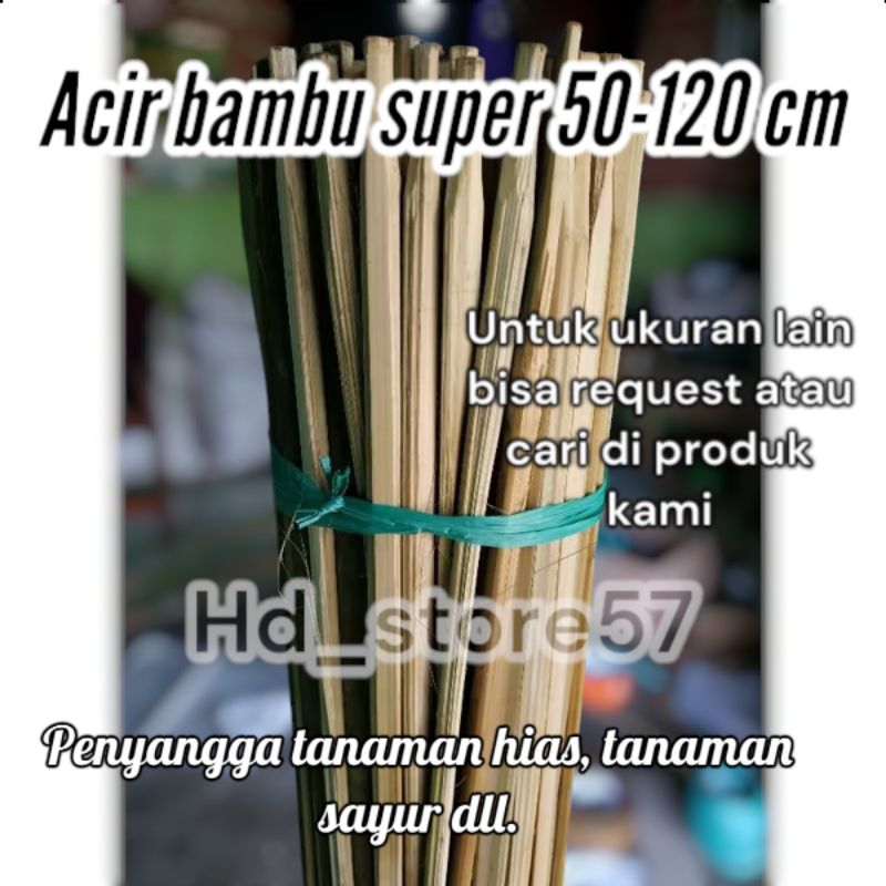 bambu ajir tanaman 50-120 cm