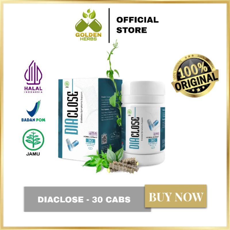 Diaclose Asli Original Obat Diabetes