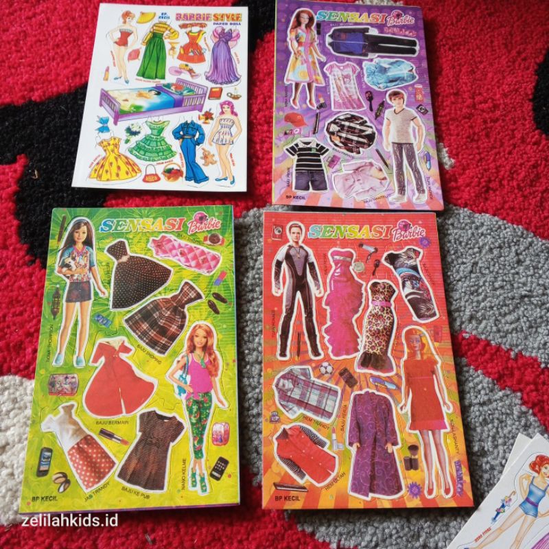 Mainan jadul bongkar pasang anak perempuan