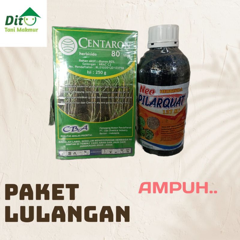 HERBISIDA UNTUK LULANGAN Paket Paraquat dan Diuron