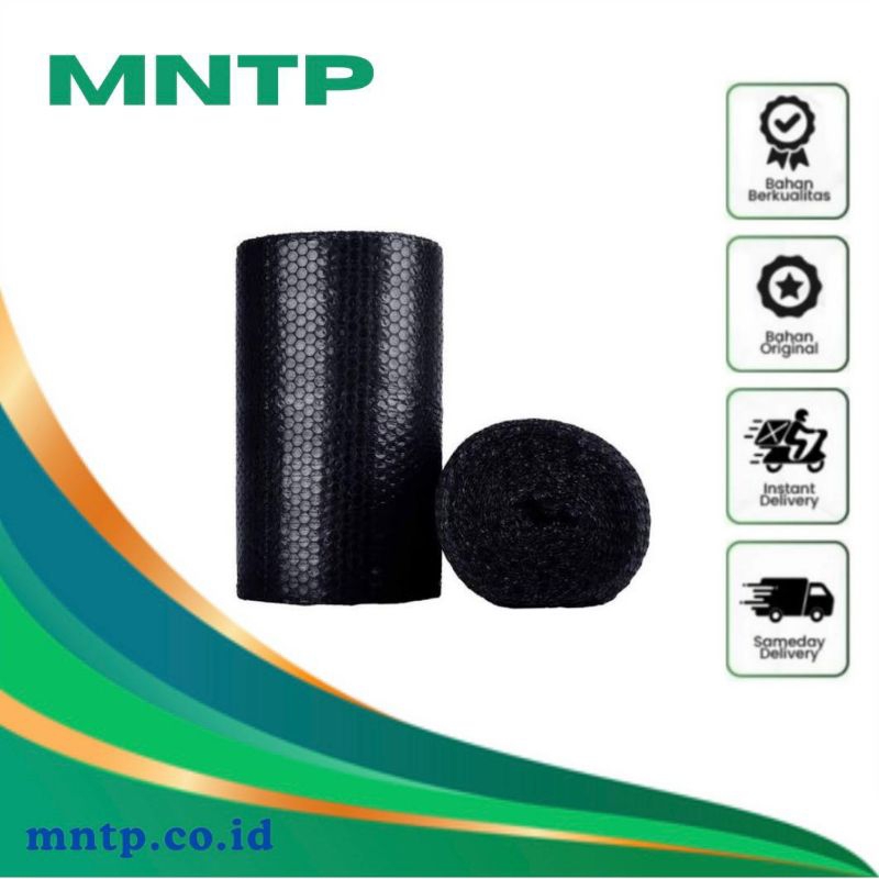 

MNTP Bubble Wrap Hitam 60cm x 50m