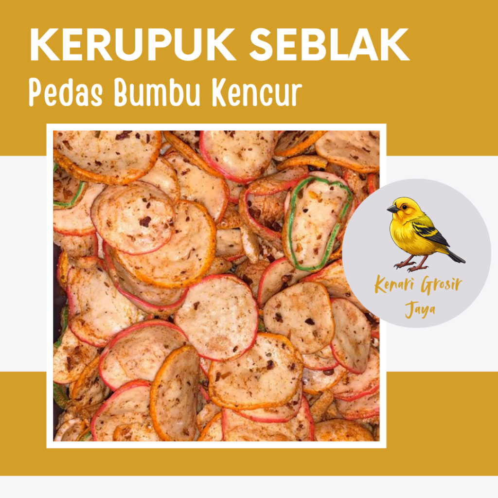 

Kerupuk Seblak Kencur Pedas 250 Gram - 1 Kg | Camilan Enak Murah