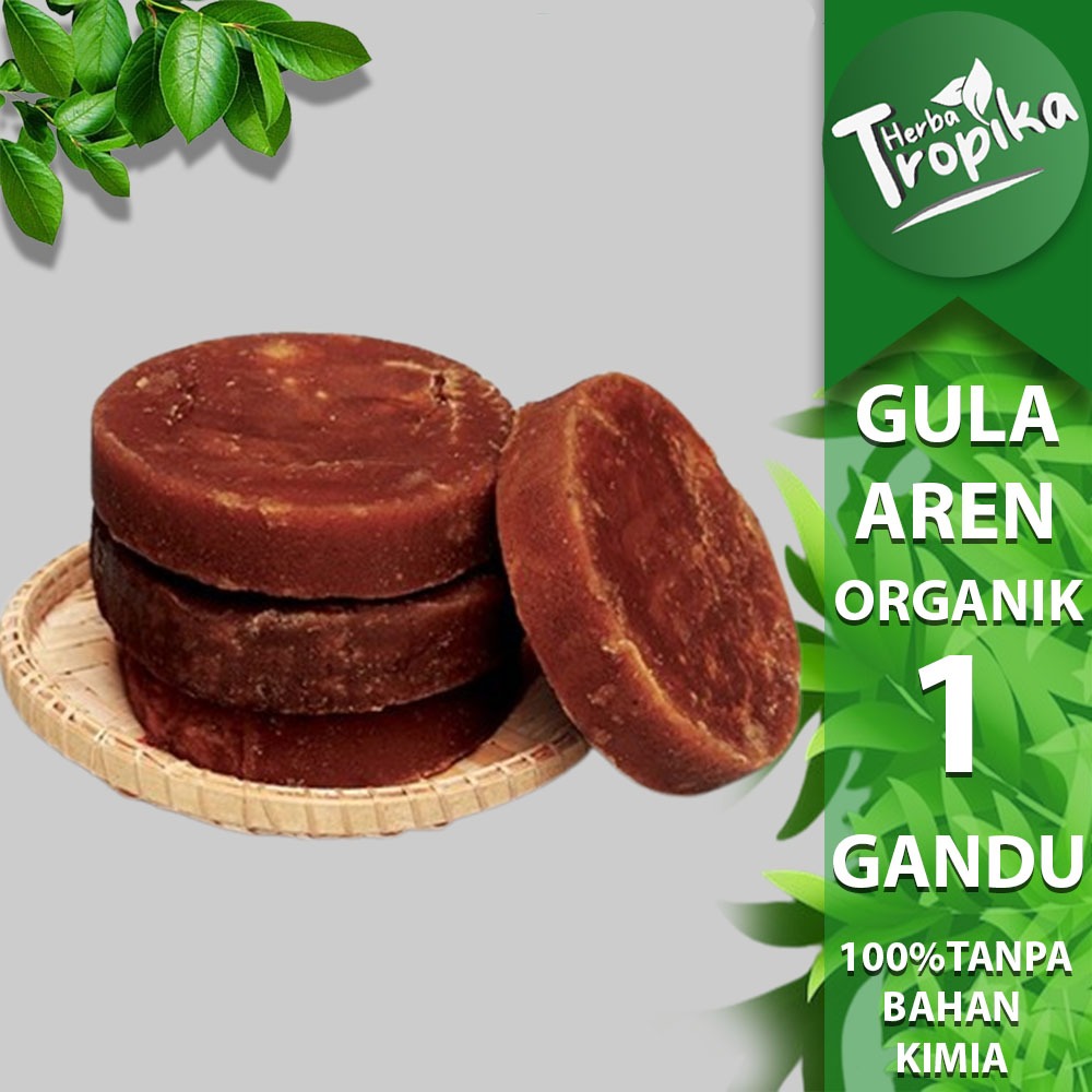 

Gula Aren Organik Premium per 1 gandu asli ciamis toko herba tropika