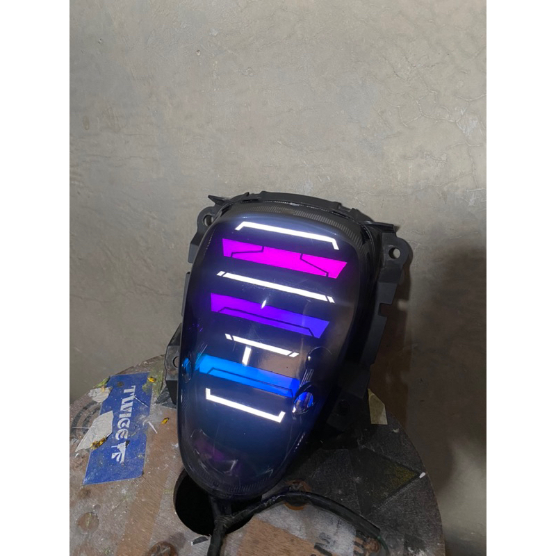 Stoplamp lazy scoopy karbu old 2010-2013