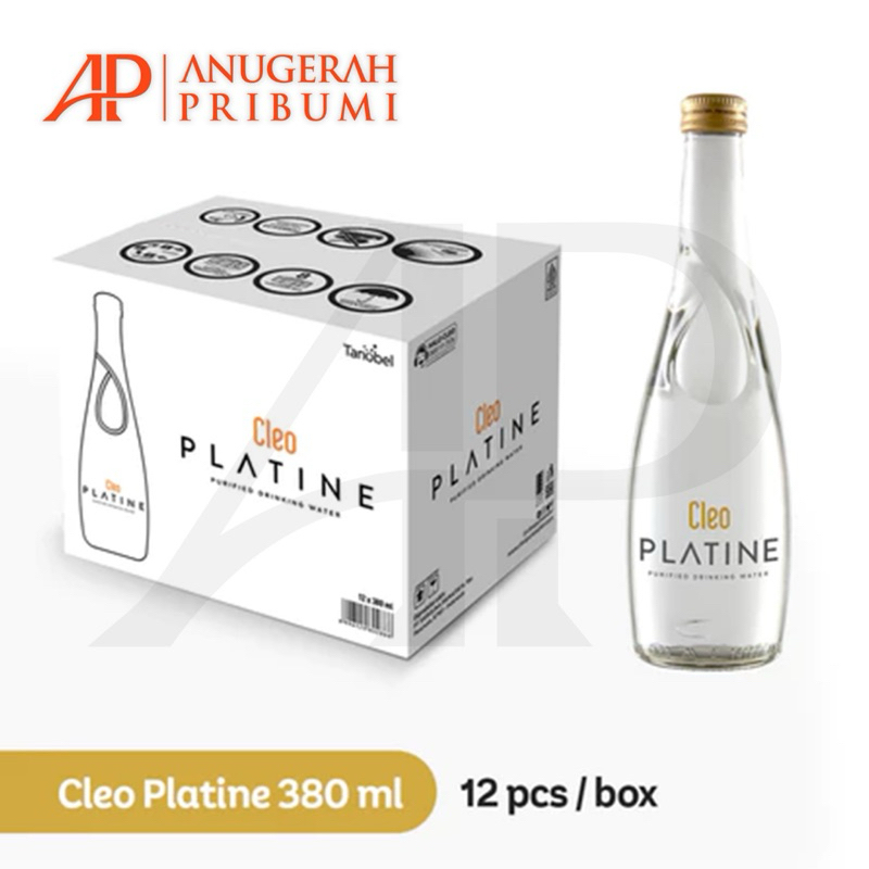 

CLEO PLATINE BOTOL KACA 380ML ISI 12