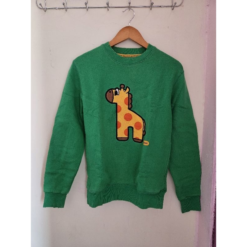 CREWNECK PANCOAT HIJAU SECOND ORIGINAL