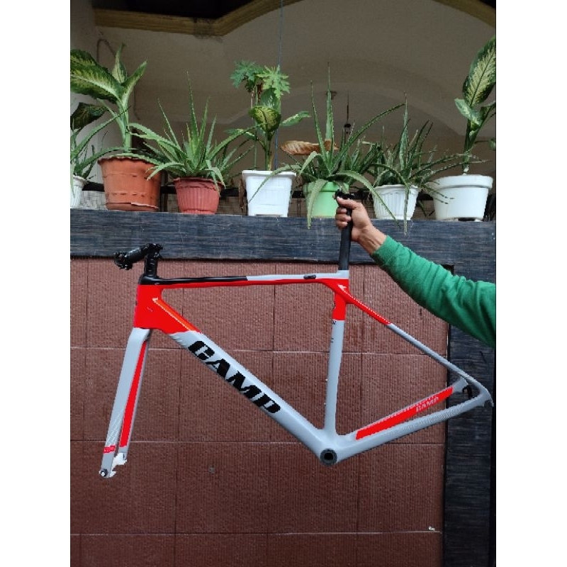 Frameset Roadbike camp azzura