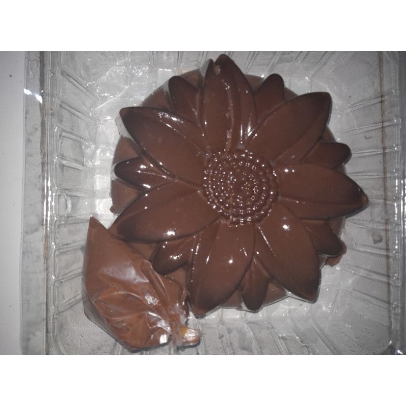 

puding coklat vla coklat