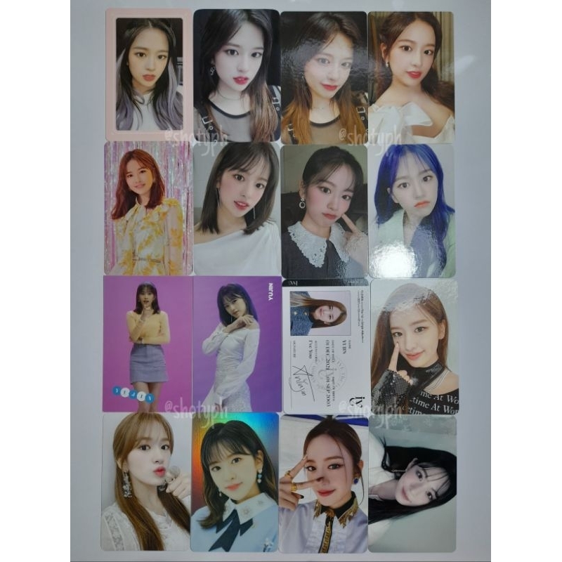 IZ*ONE IVE Yujin One Reeler Oneiric Diary Door Benefit Makestar fantasy sapphire scene 3 ID Card Cas