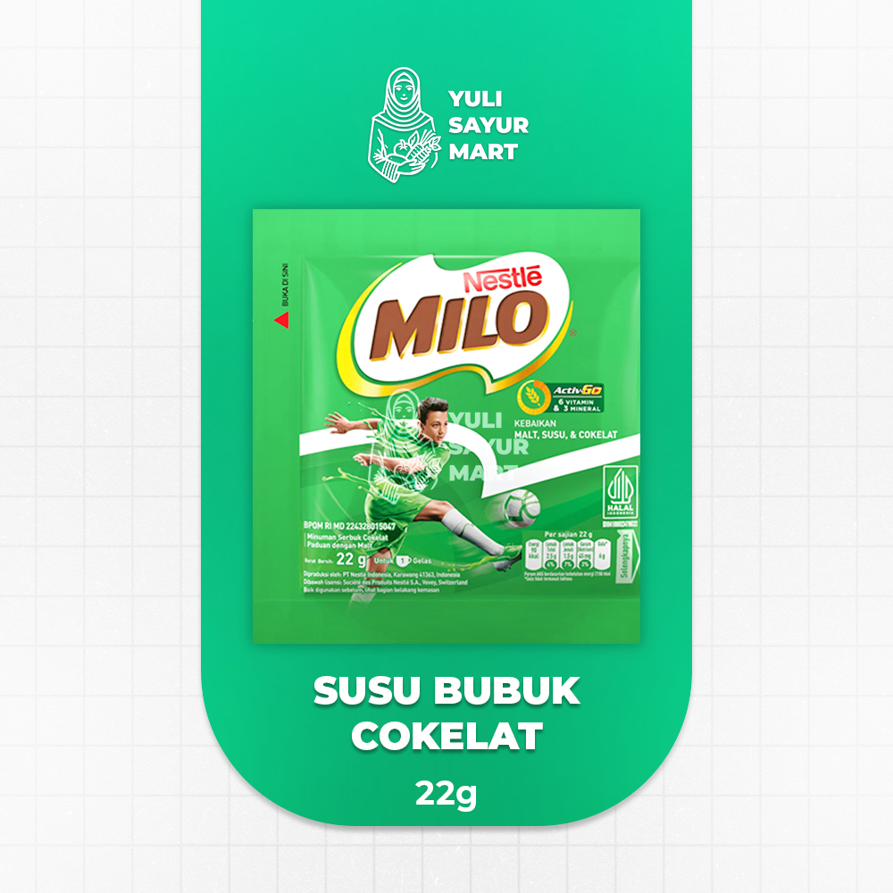 

Milo Active Go 22g - Yuli Sayur Mart