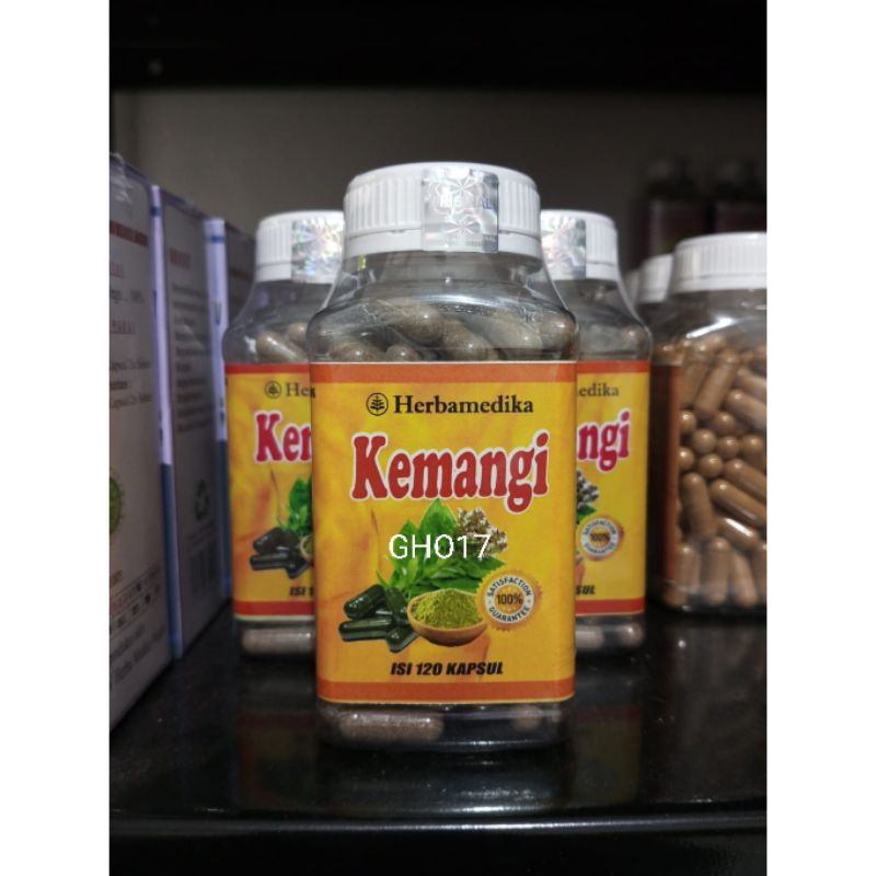 kapsul kemangi herbamedika isi 120 kapsul